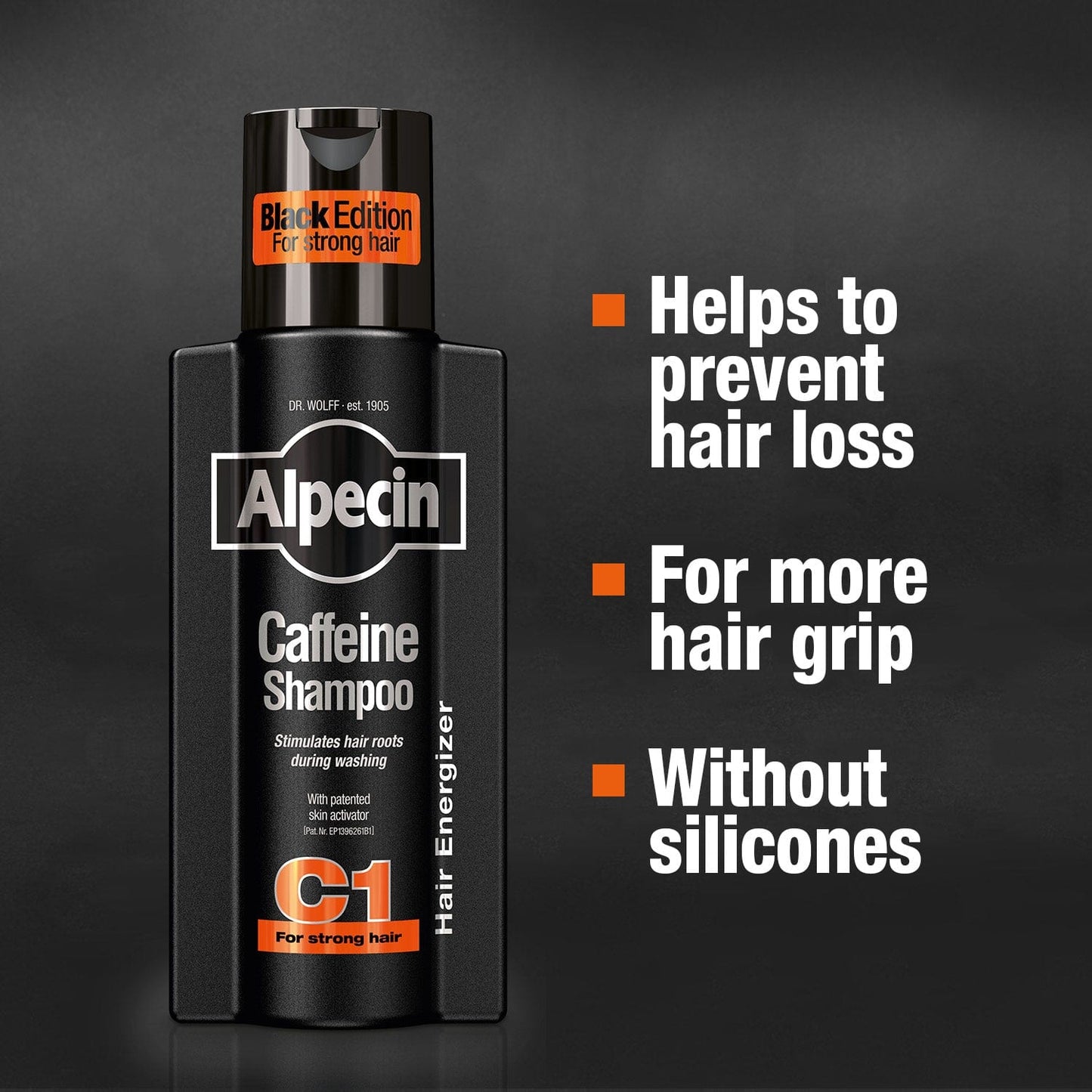 Alpecin Caffeine Shampoo Black Edition