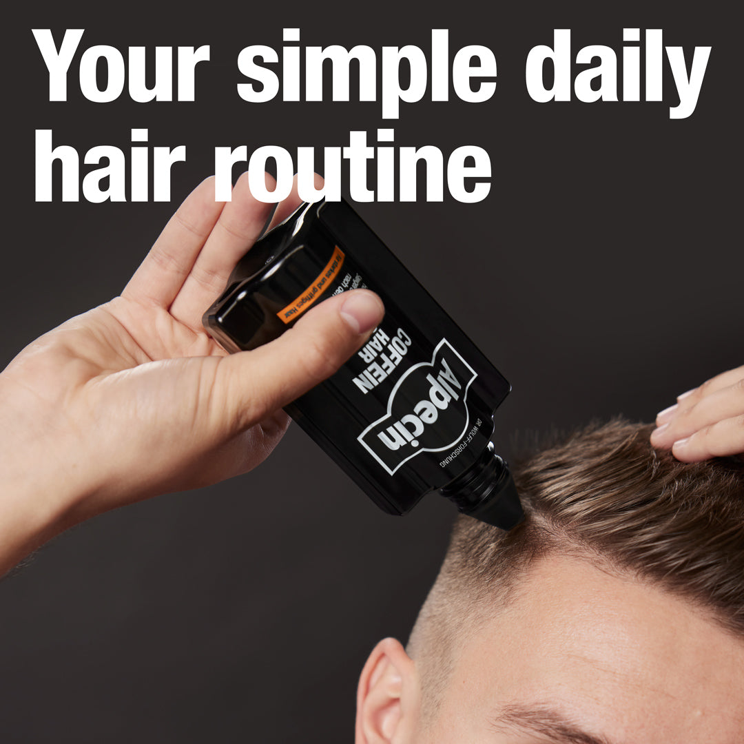 Alpecin Caffeine Shampoo Black Edition and Hair Booster Set