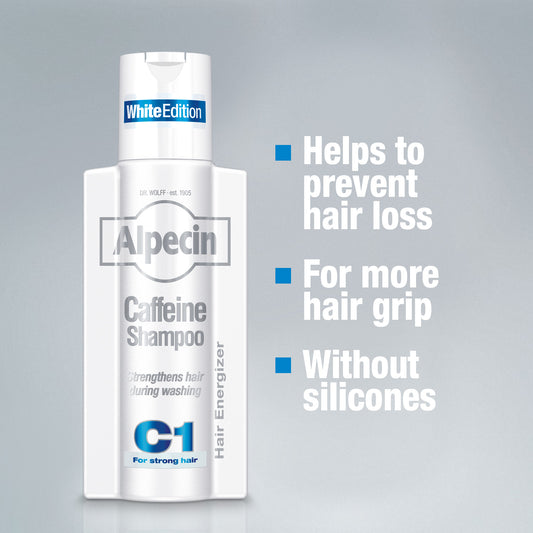 Alpecin Caffeine Shampoo White Edition